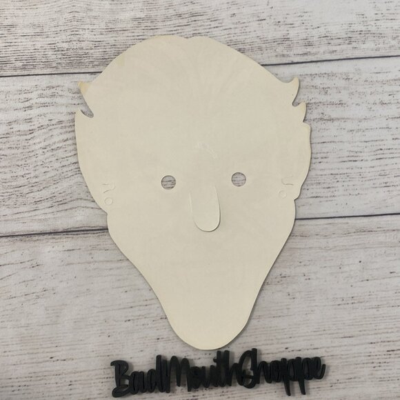 *Vintage Dracula Vampire Halloween Mask 1960's-70's Paper Flat - Picture 4 of 5